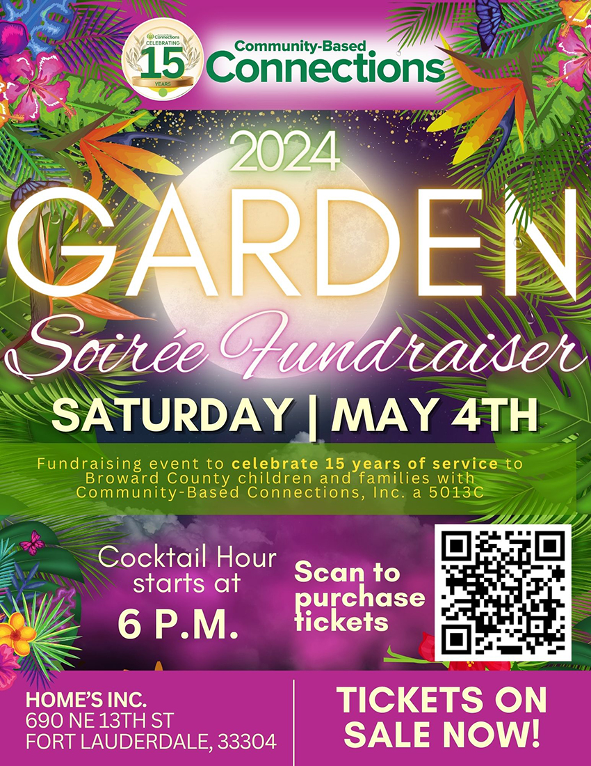 Garden Soirée Fundraiser, May 4, 2024 at 6pm